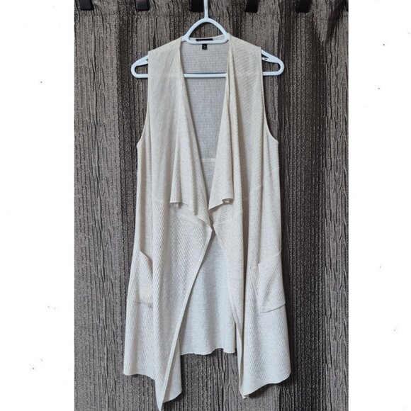 TOPSHOP Sleeveless Long Cardigan Vest - Picture 1 of 5